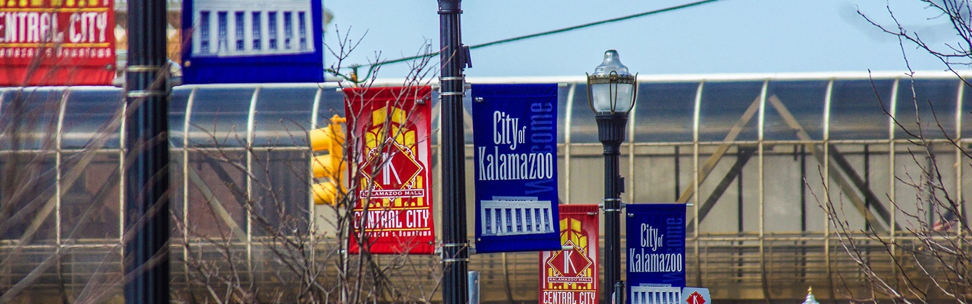 Kalamazoo Banner Works Light Pole Banners